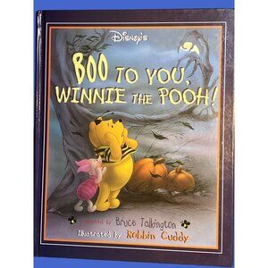 Disney BOO to you Winnie the Pooh Hardcover Book